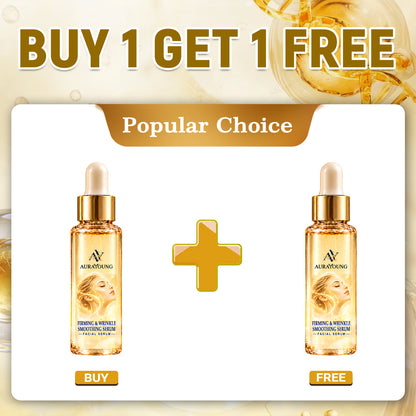 Official Store | New! ✨ AURAYOUNG® Multi-Peptide Firming & Wrinkle Smoothing Serum — Smooth Visible Forehead, Eye & Smile Lines for Firmer, Radiant-Looking Skin 💛 Matrixyl 3000 × Argireline × Bakuchiol × Astaxanthin