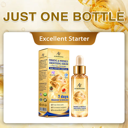 Official Store | New! ✨ AURAYOUNG® Multi-Peptide Firming & Wrinkle Smoothing Serum — Smooth Visible Forehead, Eye & Smile Lines for Firmer, Radiant-Looking Skin 💛 Matrixyl 3000 × Argireline × Bakuchiol × Astaxanthin