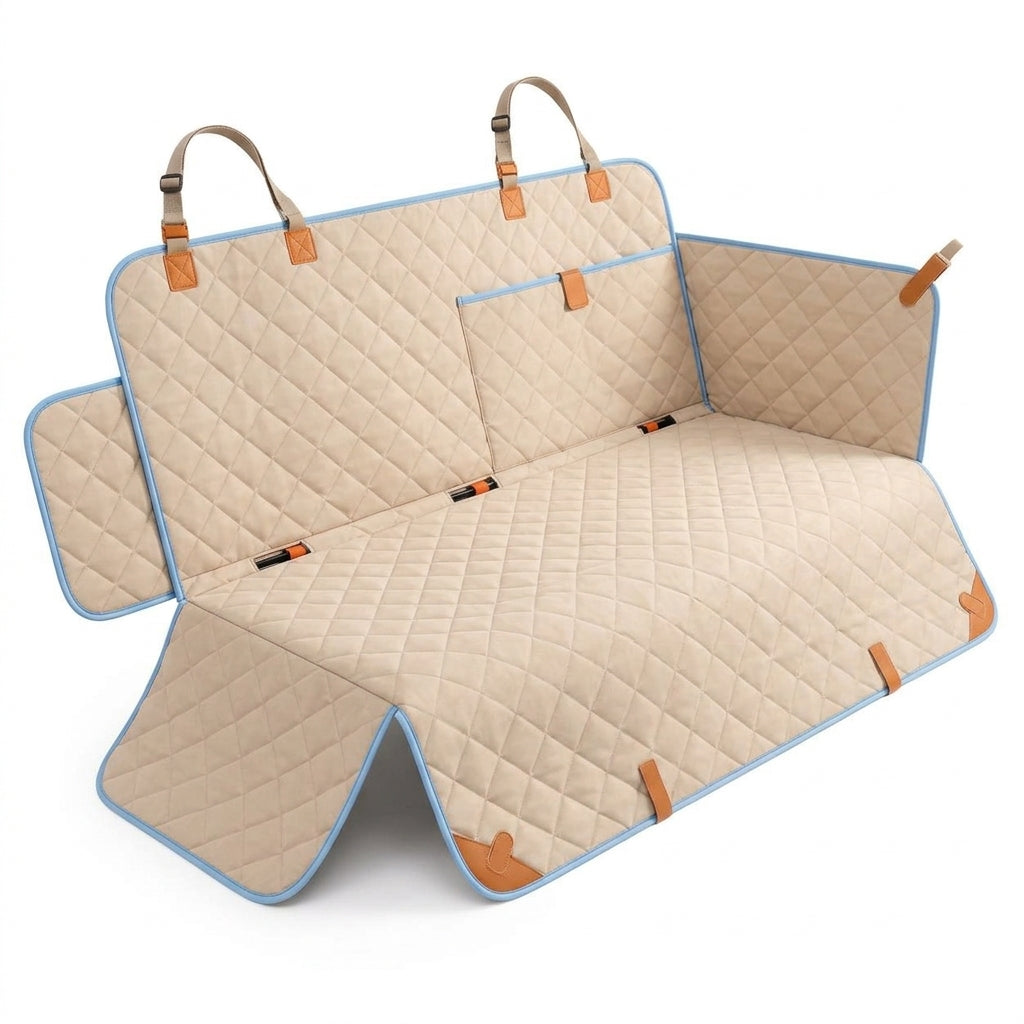 Caremirth Quilted Dog Car Hammock