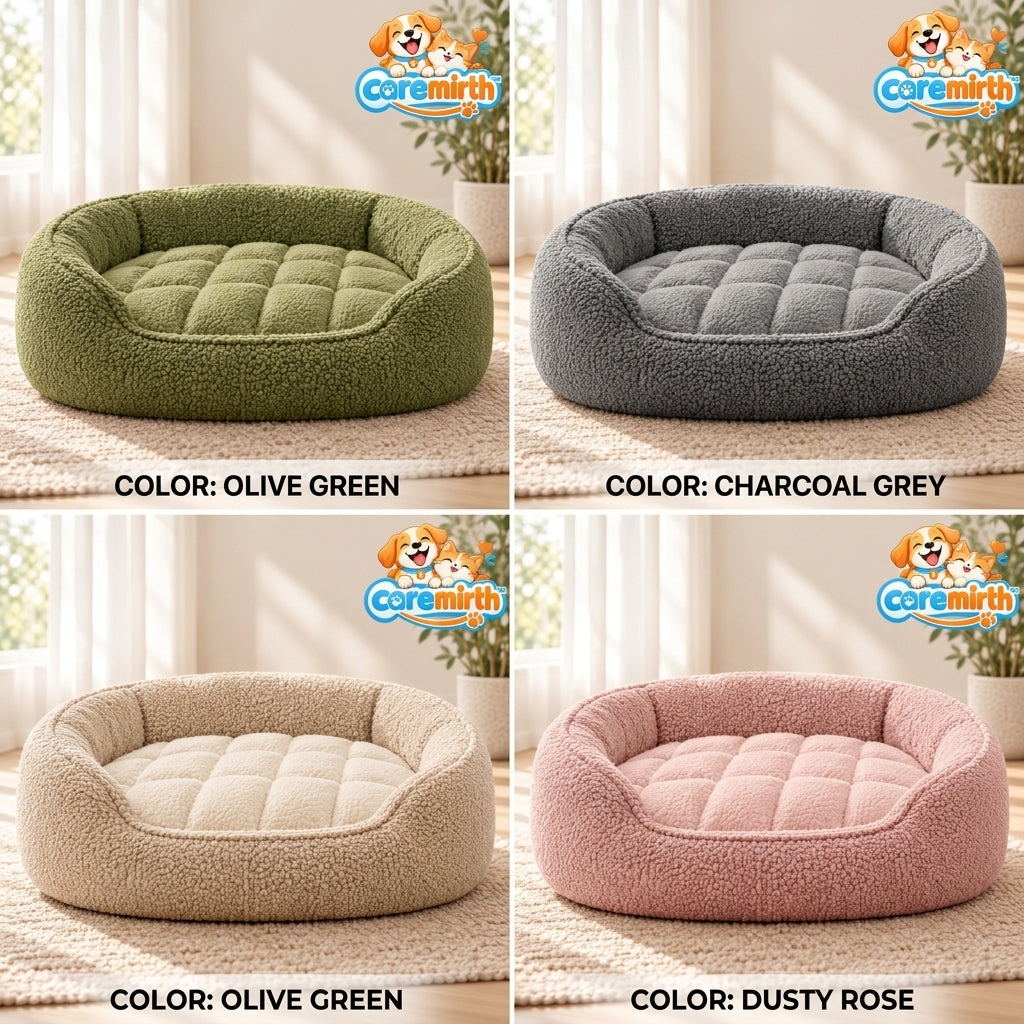 Caremirth Bolster Pet Bed
