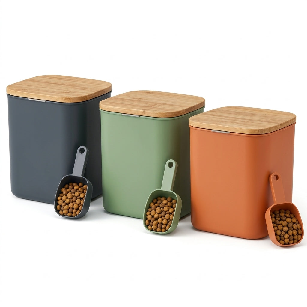Caremirth Pet Food Storage Bin & Scoop