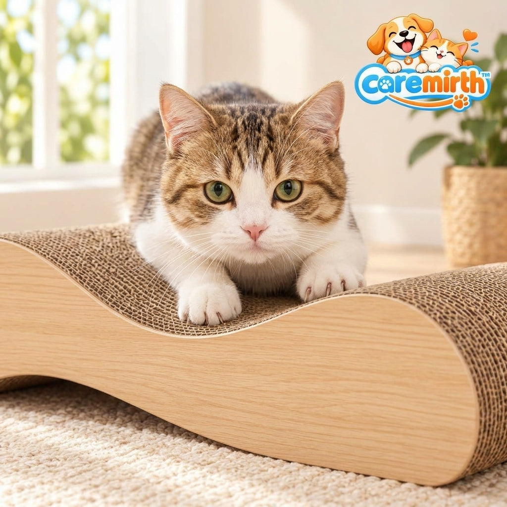 Caremirth Wave Cat Scratcher Lounge