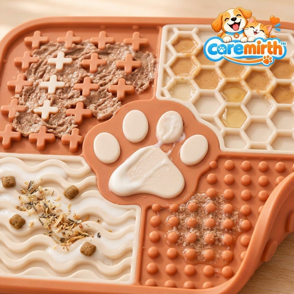 Caremirth Textured Pet Lick Mat