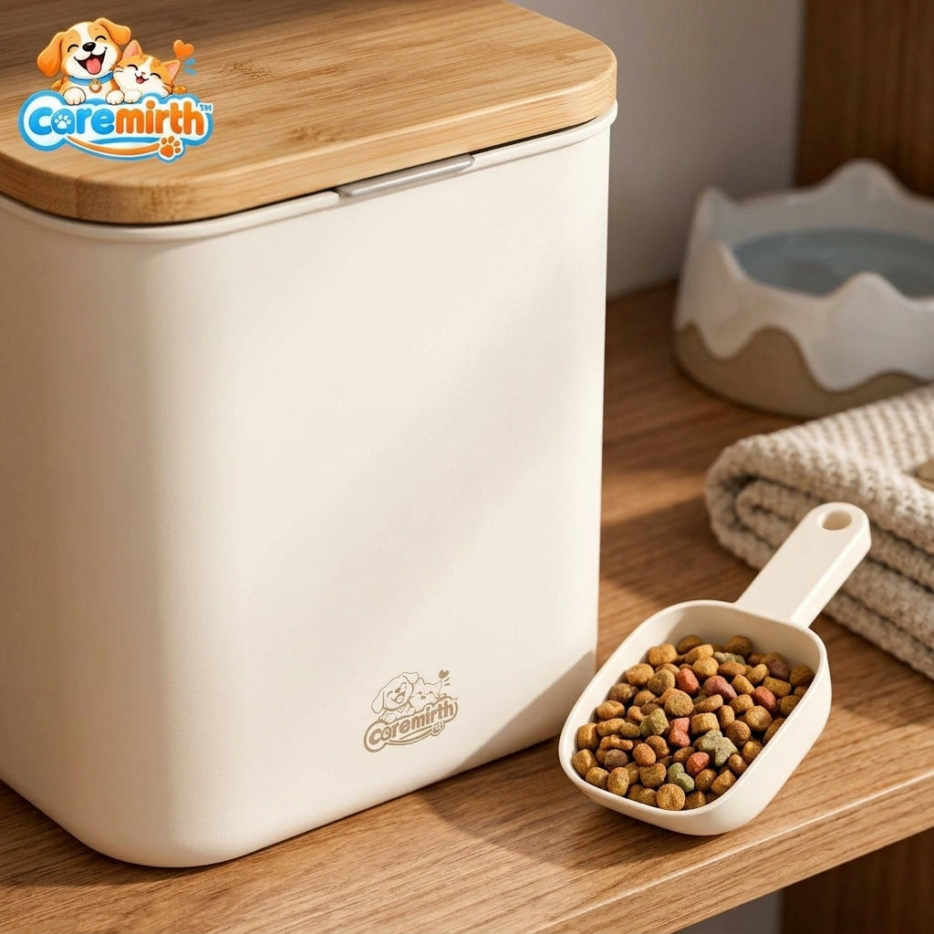 Caremirth Pet Food Storage Bin & Scoop