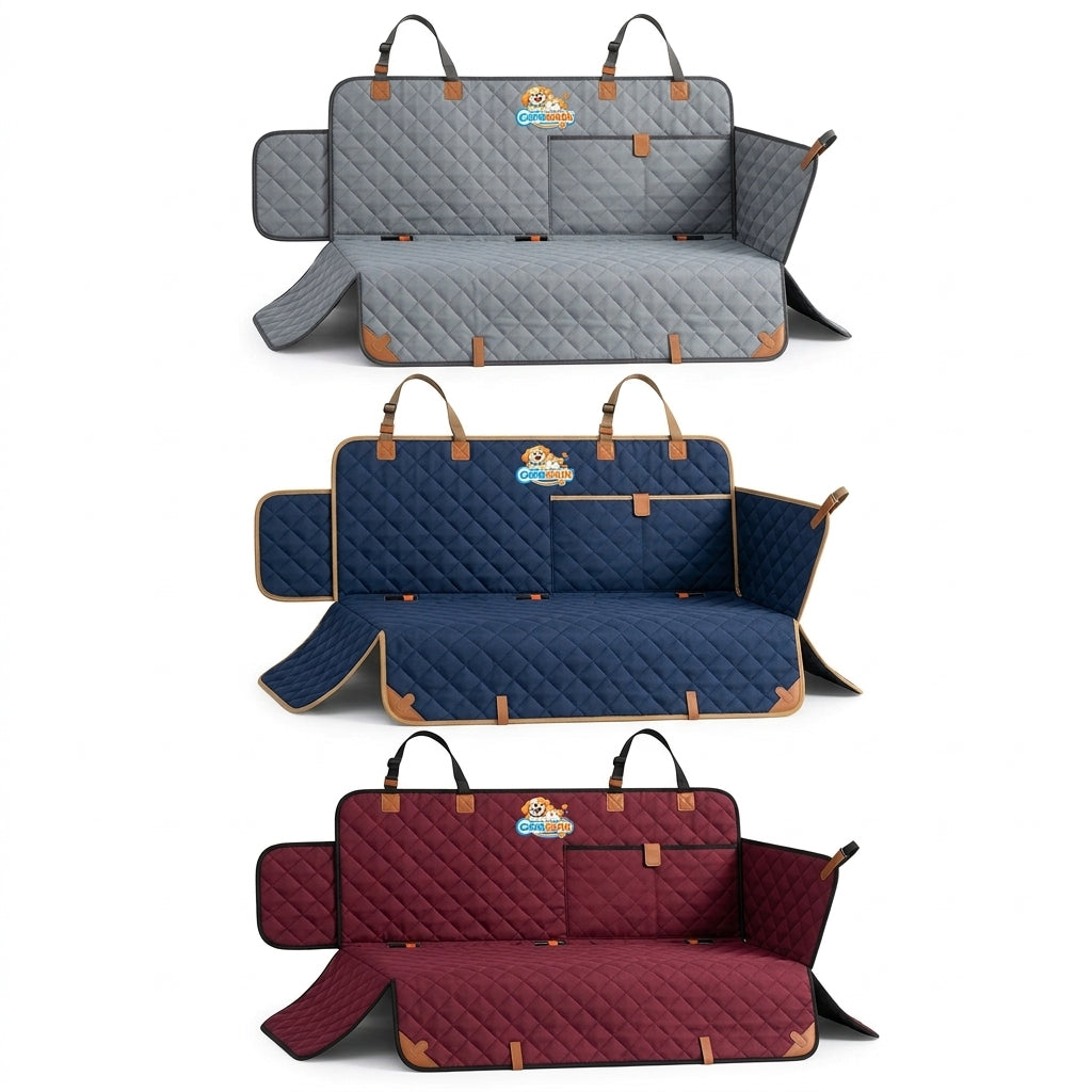 Caremirth Quilted Dog Car Hammock