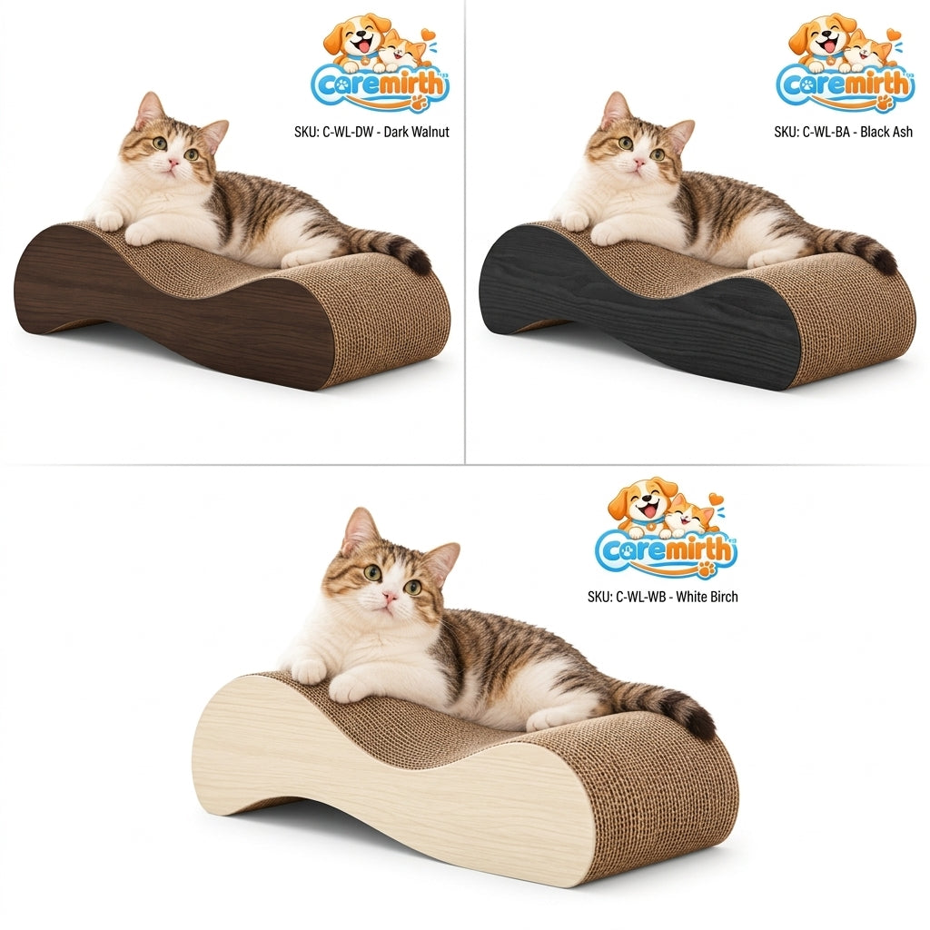 Caremirth Wave Cat Scratcher Lounge
