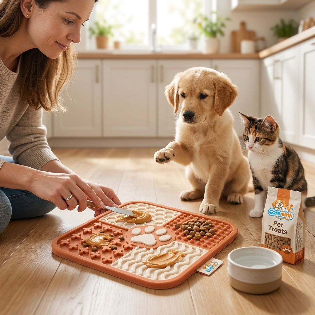 Caremirth Textured Pet Lick Mat