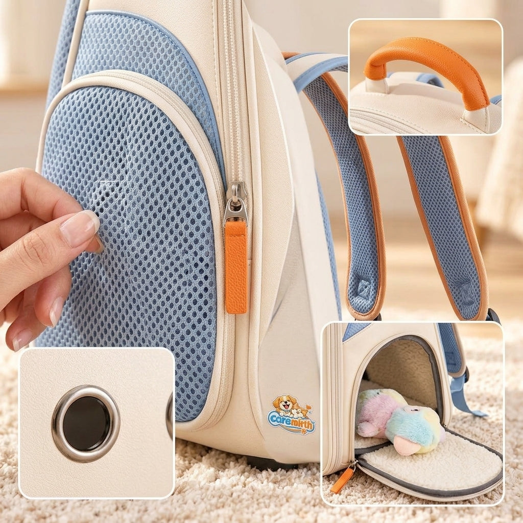Caremirth Window Pet Carrier Backpack