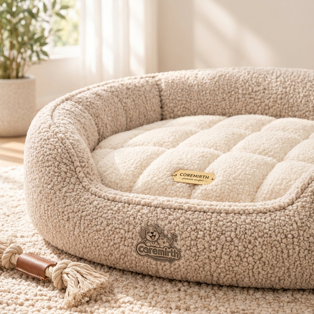 Caremirth Bolster Pet Bed