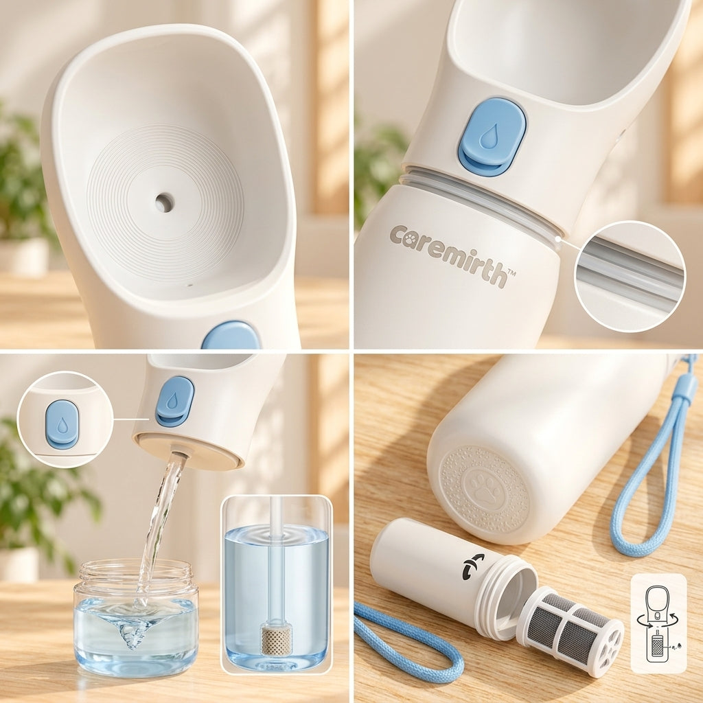 Caremirth Travel Water Bottle